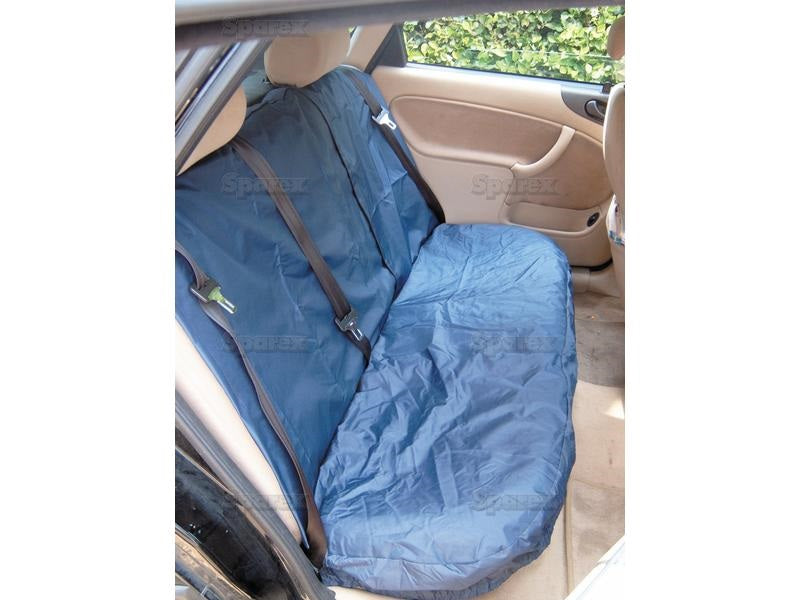 SEAT COVER-MULTI FIT REAR-BLUE