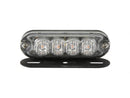 4 LED HAZARD LIGHT AMBER SLIM