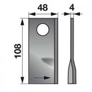 Mower Blade Pottinger - BRM-SHOP.COM