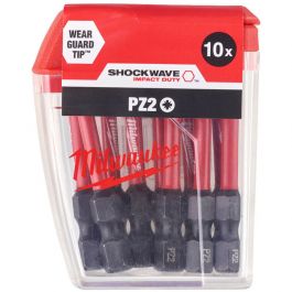 Screwdriver Bits PZ2 10 Pack