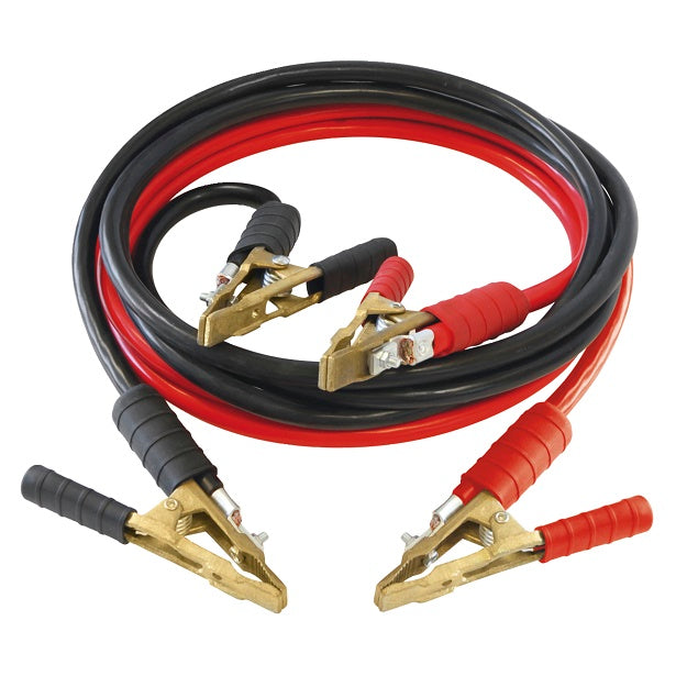 JUMP LEADS 500A BRASS CLAMPS