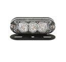 3 LED HAZARD LIGHT AMBER SLIM