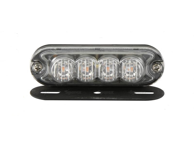 4 LED HAZARD LIGHT AMBER SLIM